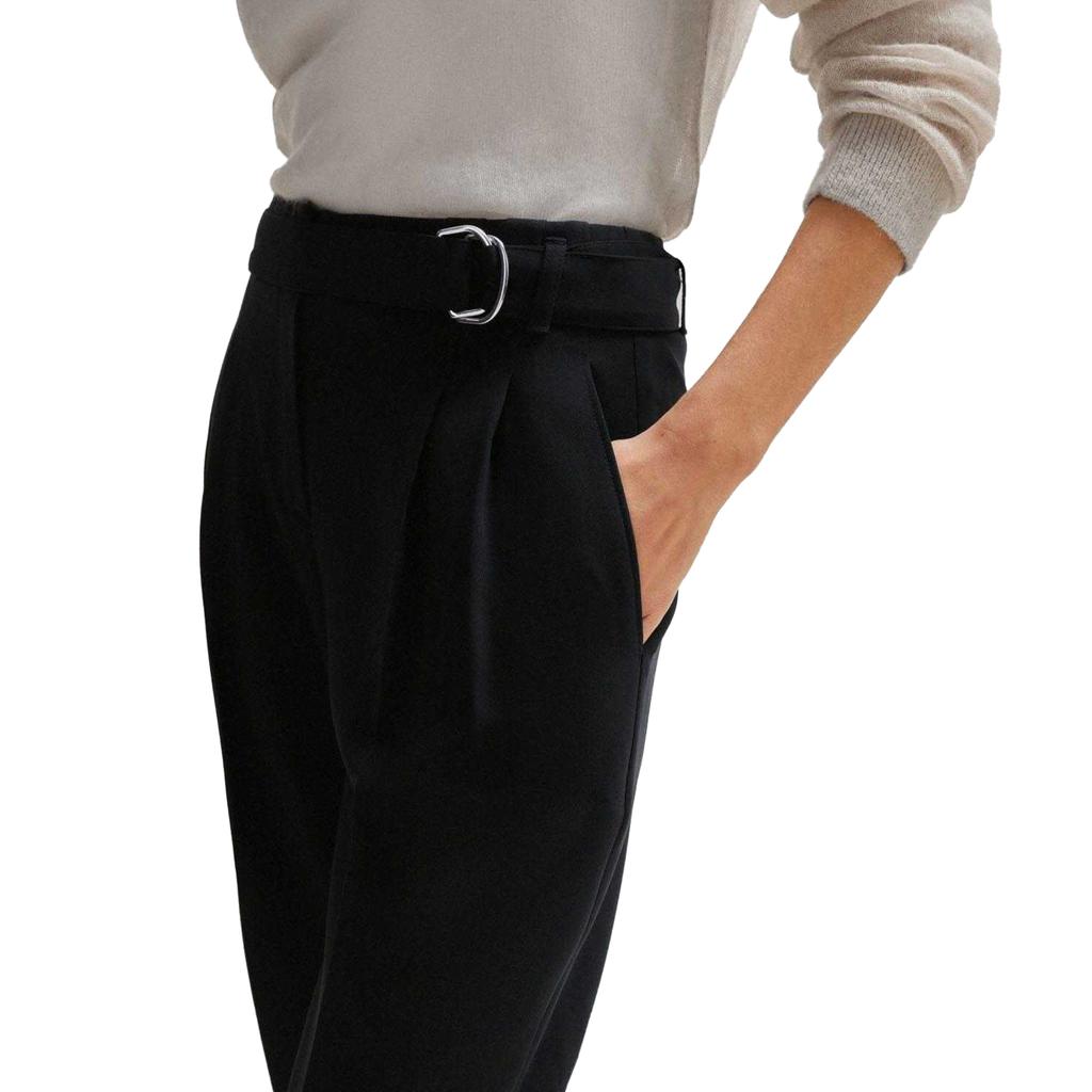Boss Womens/Ladies Tapia Belted Regular Trousers