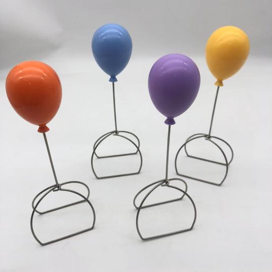 Кольцо для салфеток в виде воздушного шара, яркого цвета, многоразовое, простая установка, многофункциональный, забавный держатель для бумажных салфеток, настольное украшение