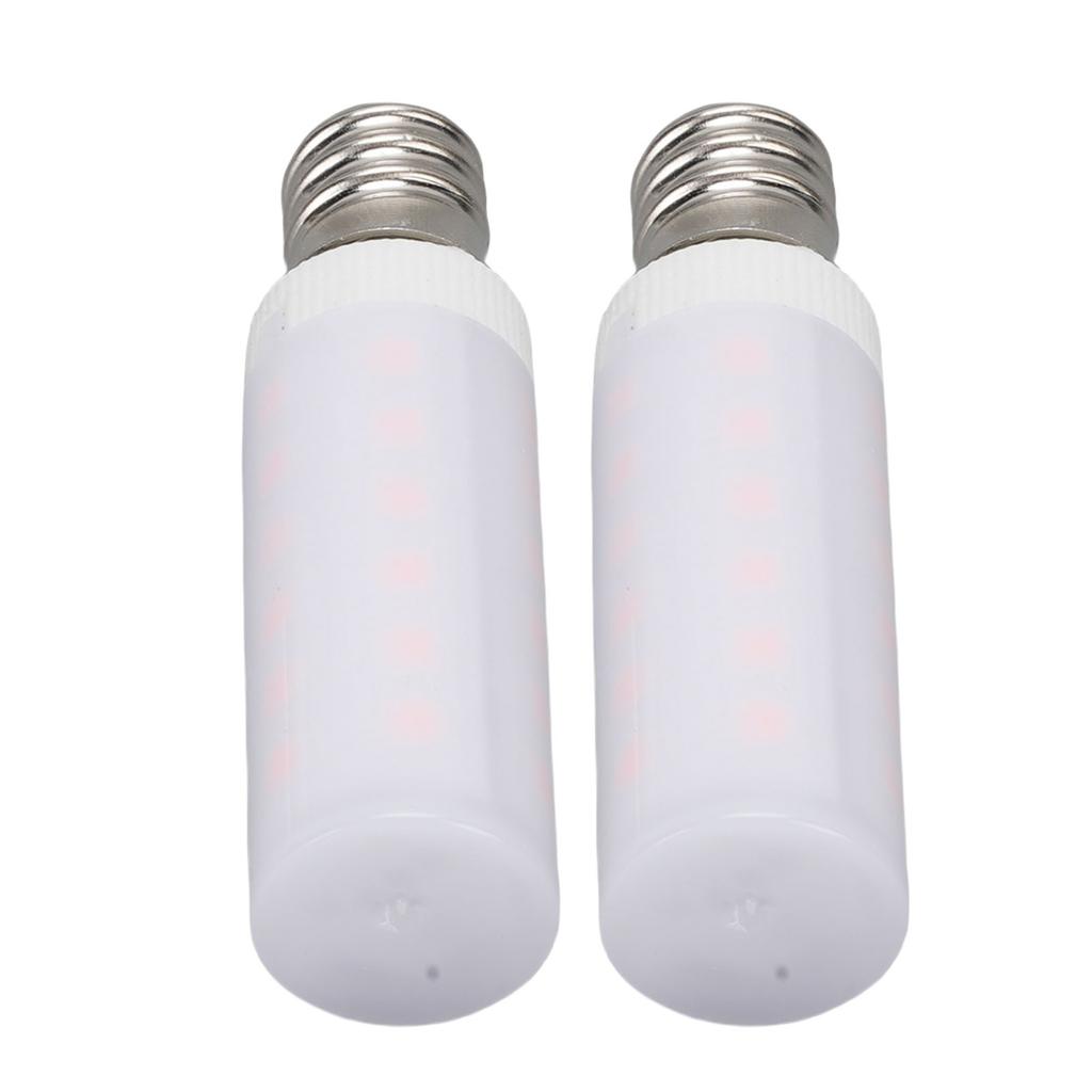 2pcs E12 LED Flame Effect Light Bulb 220LM Flickering Light Bulbs for Home Party Patio Indoor Outdoor Decorations