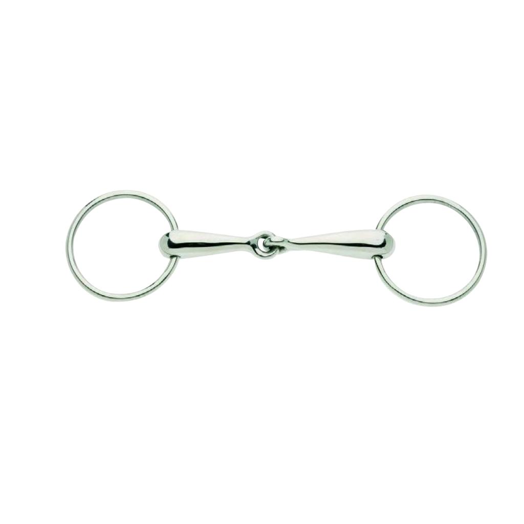 Lorina Thin German Hollow Mouth Loose Ring Snaffle
