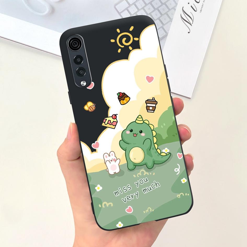 Для чехла LG Velvet Чехол для LG Velvet 5G LMG910EMW Ударопрочный Силиконовый Модный Расписной Мягкий Funda Для LGVelvet 5G UW LM-G900V Coque