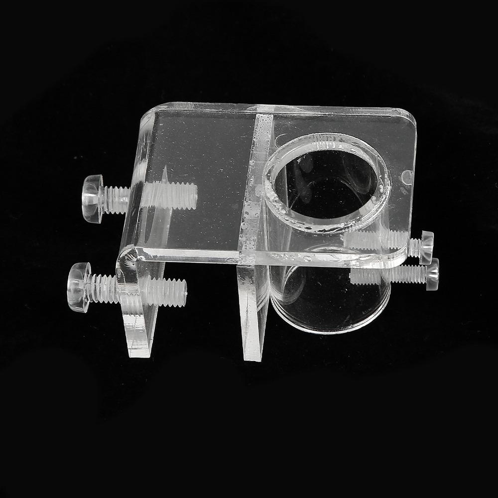 Transparent Acrylic Aquarium Pipe Clip High Transmittance Aquarium Pipe Holder  Fish Tank