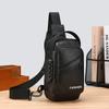 Мужская нагрудная сумка, сумка через плечо, новый повседневный рюкзак на одно плечо большой вместимости, модный, многофункциональный и трендовый спортивный