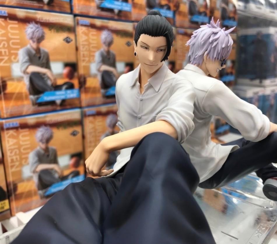 НОВИНКА В НАЛИЧИИ Jujutsu Kaisen 10см Годжо Сатору Гето Сугуру Фигурка Действия ПВХ Кавайные Игрушки Куклы Аниме Подарок на День Рождения