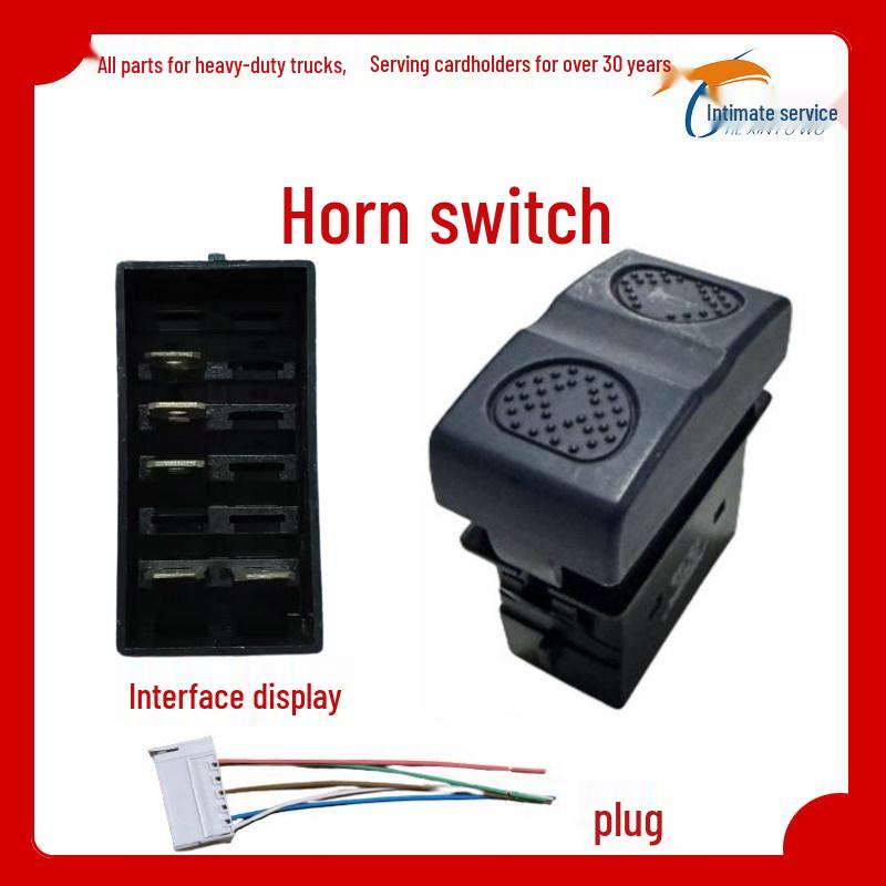 Rocker Switch for SAIC Hongyan Jieshi New King Kong Cab Dashboard