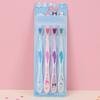 Character Double Non-slip Color Toothbrush 4P, a Popular Character In Korea
