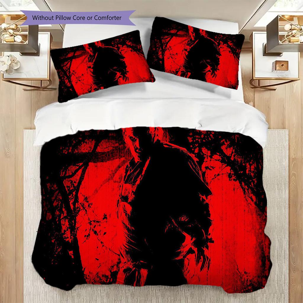 Texas Chainsaw Massacre Original Horror Bedding 1 Duvet Cover 2 Pillowcase Without Core Christmas Birthday Gift Soft And Comfortable