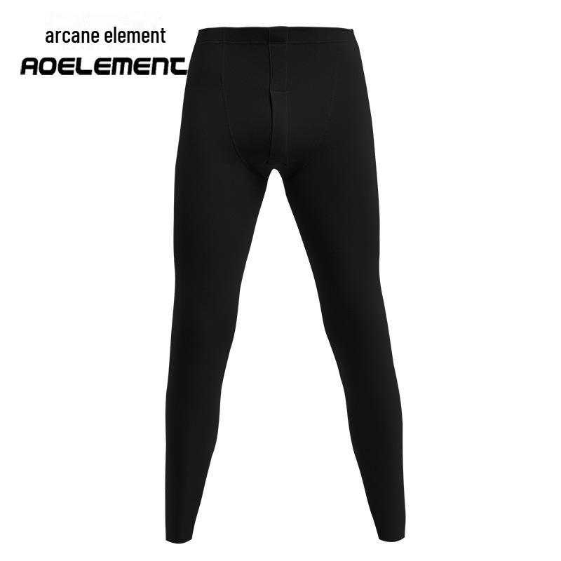 Мужские леггинсы Plus Velvet Cotton Wool - теплые брюки для осени и зимы