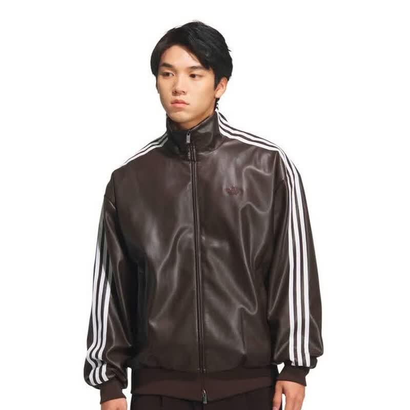 adidas Оригинальная куртка 3S TT из искусственной кожи