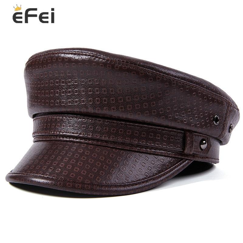 Мужские и женские темно-синие шляпы. Повседневные солнцезащитные и солнцезащитные кожаные шляпы с плоским верхом.