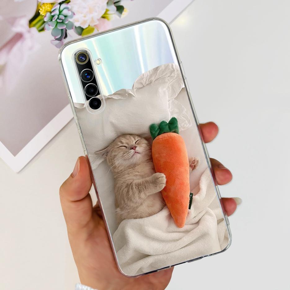 Чехол для Realme 6 Pro Чехол для Realme 6i 6S Роскошный Популярный Расписная Задняя Крышка Мягкий Силиконовый Чехол для Телефона Для Realme 6S 6i Realme6 Pro Оболочка
