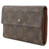 Louis Vuitton Портмоне-треугольник Etui Papier M61202 Коричневый Monogram canvas унисекс Б/у