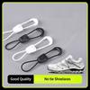 New No Tie Shoe Laces Round Tennis Laces Without Ties Adult Kids Quality Running Sneakers Shoelaces Black White Shoes Accesories