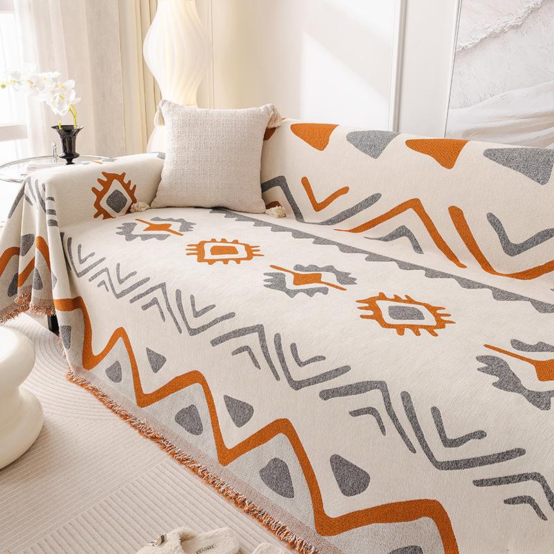 Подушка для дивана в стиле ретро, полотенце для спинки дивана, чехол для дивана, чехол от пыли