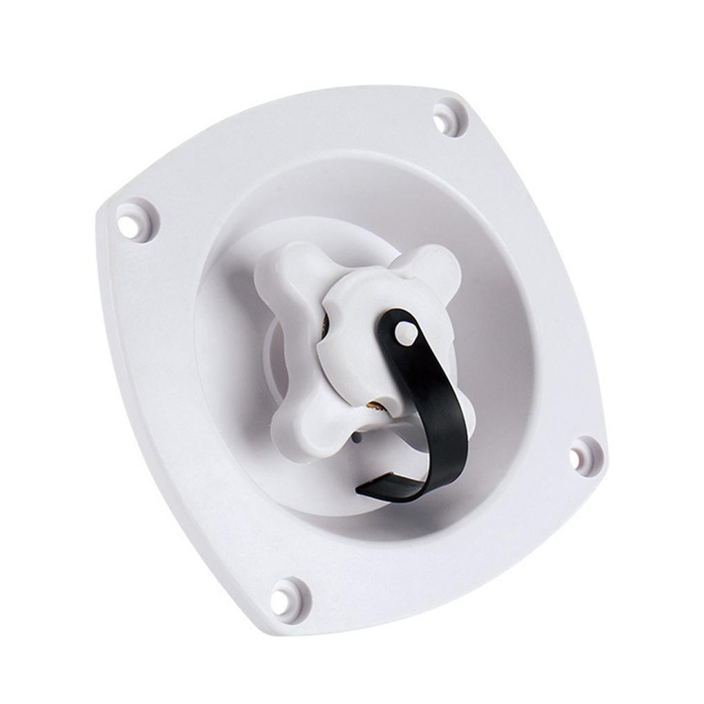 RV Valve Plastic Rotating Round Lock Professional Water Tank Cover Waterproof Filter Fill Inlet for Boat Marine Trailer