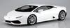 AOSHIMA Prepainted Model Series 2014 Lamborghini Huracan White Painted Plastic Model Green 1/24 04-B