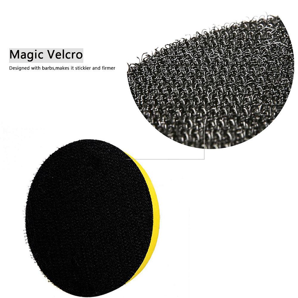 Car Polishing Sponge Pads Kit Buffing Waxing Foam Tool Polisher Machine Wax Pad for Removes Scratches Attachment Polishing Pad