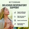 BetterLungs Жевательные таблетки с коровяком Вкус коровяка Здоровье легких и облегчение заложенности носа