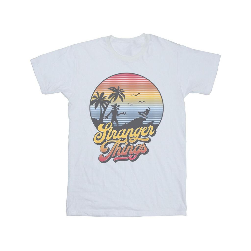 Netflix Mens Stranger Things LA Gradient T-Shirt