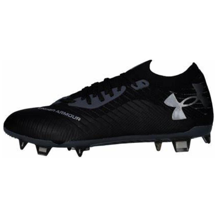 Under Armour Shadow Elite 2 FG Black Halo Grey Men Sneakers Castlerock 3027239-001