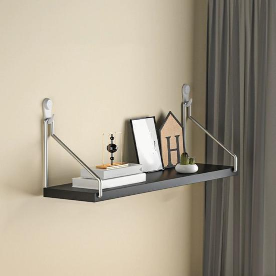 Настенный стеллаж для хранения вещей, большая демонстрационная полка, прочная, несущая, простая в сборке, универсальная плавающая полка для домашнего декора