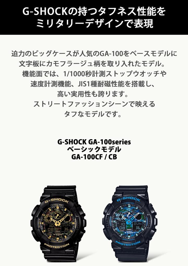 Мужские часы Casio G-Shock GA-100CB-1AJF, Черные (Официальный японский продукт)