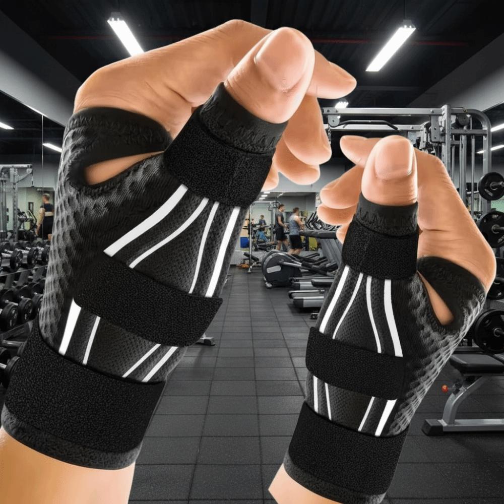 Дышащая ткань Эргономичный фиксатор запястья Шина для большого пальца Триггерный палец Артрит