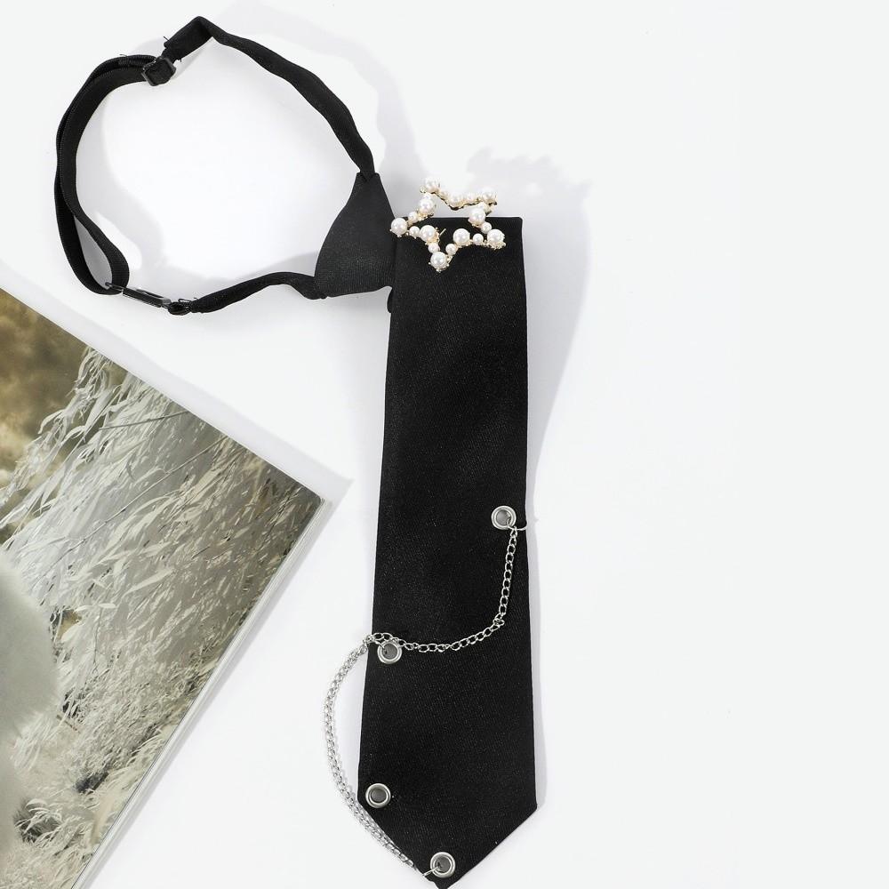 Choker Long Necktie Korean Style Shirt Tie Elegant Star Tie Kids