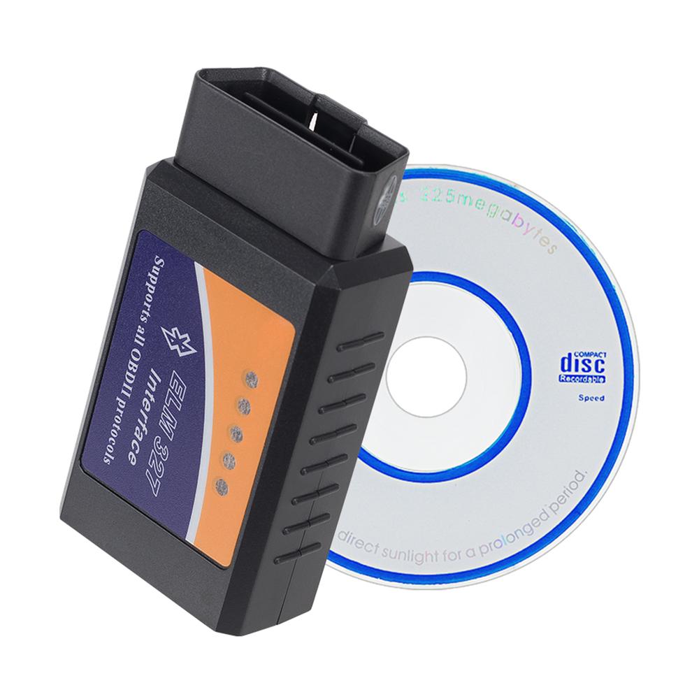 ELM327 Bluetooth V1.5 PIC18f25k80 Chip Diagnostic tool J1850 elm 327 V 1.5 for OBDII OBD2 vehicle android Torque OBD Scanner