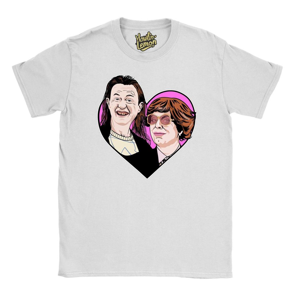 League of Gentlemen T-Shirt and kids tshirt, Pauline and Mickey Heart, Royston Vasey Dark Comedy