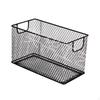 Mesh Wire Storage Basket CD Box Container Office Desk Open Bin, for