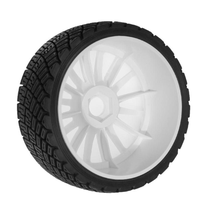 1/7 Wheel Tires Rubber Wheel Supplies for Car Toy Remote Control Crawlers Model Car Rubber Wheel Parts