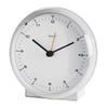 Hama Germany “Elegance Pro” Radio Alarm Clock, No Ticking, White