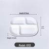 Wuhe Melamine Five-Compartment Bento Tray