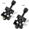 Haoge Screw Knob Clamp Adapter Mount for Quick Release QR Plate Camera Tripod Ball Head Monopod Ball Fits Arca Swiss and Manfrotto RC2 Plates CP-MAS