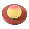 1/2Pcs Anxiety Relief Peach Squeeze Toy Realistic Peach Shaped Fidget Toy Anti-stress Decompression Simulation Fruit Sensory Slow Rising Stress