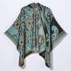 Women's European & American Thick Warm Fashion Shawl Cardigan Cloak