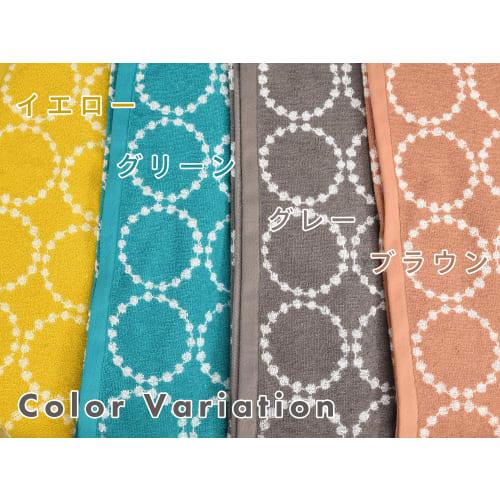[Эксклюзив для .co.jp] Kosugizen Ежедневное полотенце для лица, Ихана в скандинавском стиле, 4 цвета (По 1 штуке каждого), 34 x 80 см, Идеальный объем для повседневного использования, Se