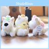West Highland Dog Keychain Plush Toy Portable Bag Pendant Gift Children For