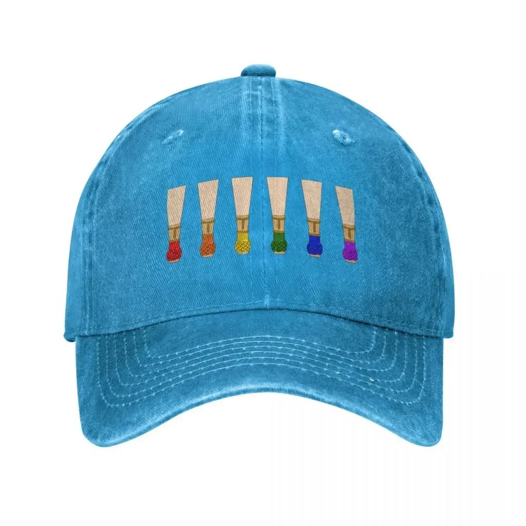 Bassoon Reeds (Rainbow) Baseball Cap Mountaineering Icon summer hat Brand Unisex cap Boy Child Womens