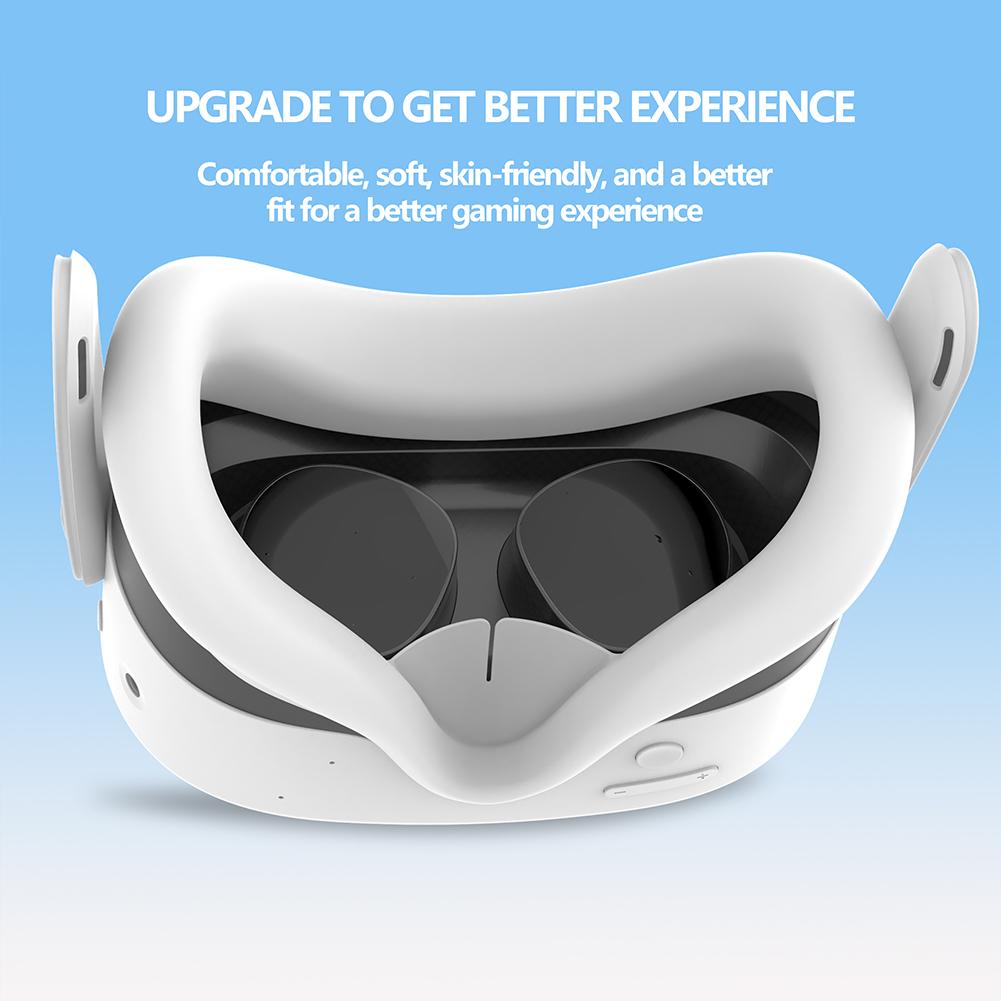 Для очков Meta 3s VR затеняющая силиконовая маска аксессуары VR легкая маска для лица комфорт F2Q4