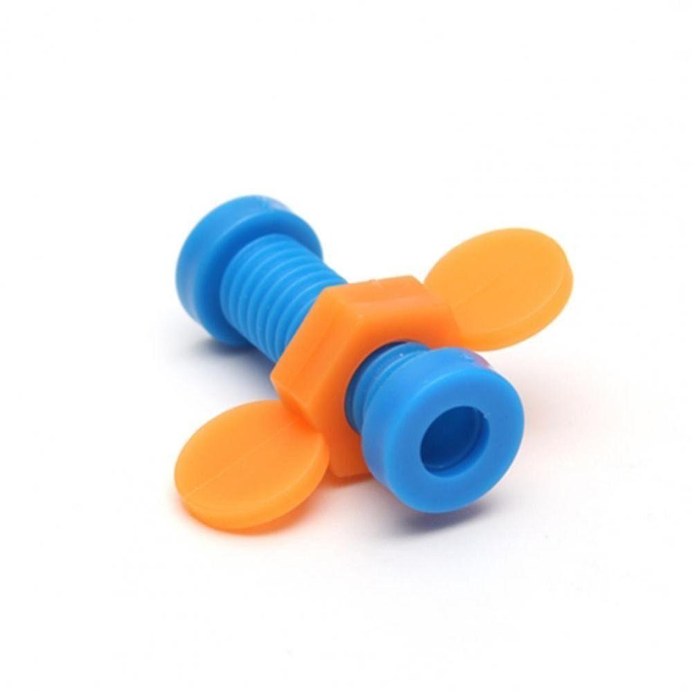 Colorful Rotating Screw Pencil Cases Sensory Fidget Pencil Toppers for 4pcs/set Toy for Kids Adult