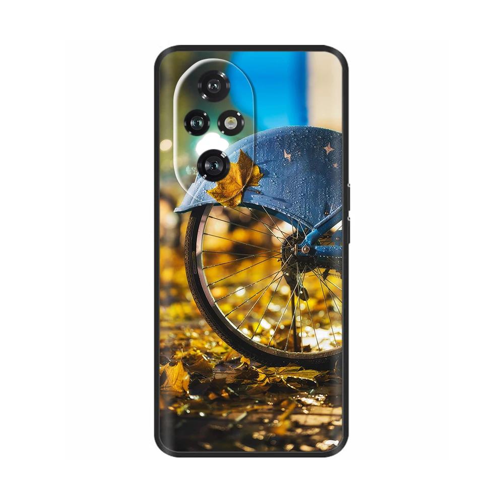Чехол для Honor 200 Pro Милый Мягкий Силикон ТПУ Чехол Funda для Honor 200 Pro honor200 Чехол для Телефона Черный Capas Для Honor 200 Lite