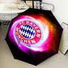 1 шт. Складной зонт FC Bayern München с принтом, автоматический зонт 8-спицевый для путешествий, кемпинга, подарки для фанатов, рождественские подарки