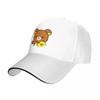 Новая Бейсболка Rilakkuma Хип-Хоп Кавайные Медведи Милые Животные Шляпа-Сэндвич Унисекс Стиль Регулируемый Головной Убор Спорт