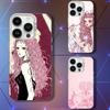 Чехол для телефона с изображением аниме P-Paradise-es K-Kiss для iPhone 16,15,14,13,12,11,Pro,XS,Max,Plus,Mini,SE, Белый, Конфетный, Матовый, Ударопрочный