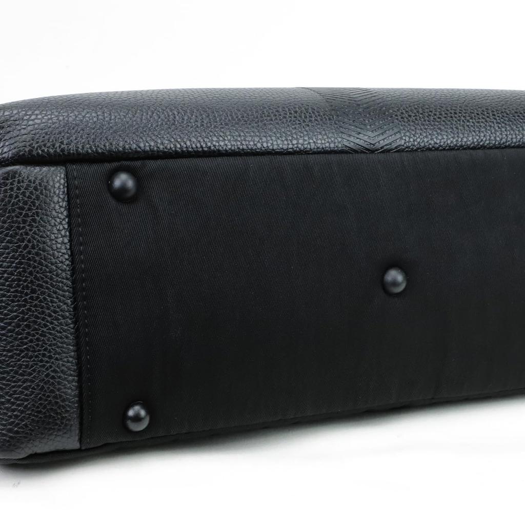 Lanvin en Bleu представляет двухстороннюю горизонтальную сумку-тоут, совместимую с 13,3-дюймовым ноутбуком, №. 513712 Черный