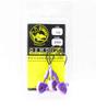 Tackle Tactics Джиг-головка TT Demonz 1/4 унции 2/0H 3 шт. в упаковке Purple Minnow (7020)