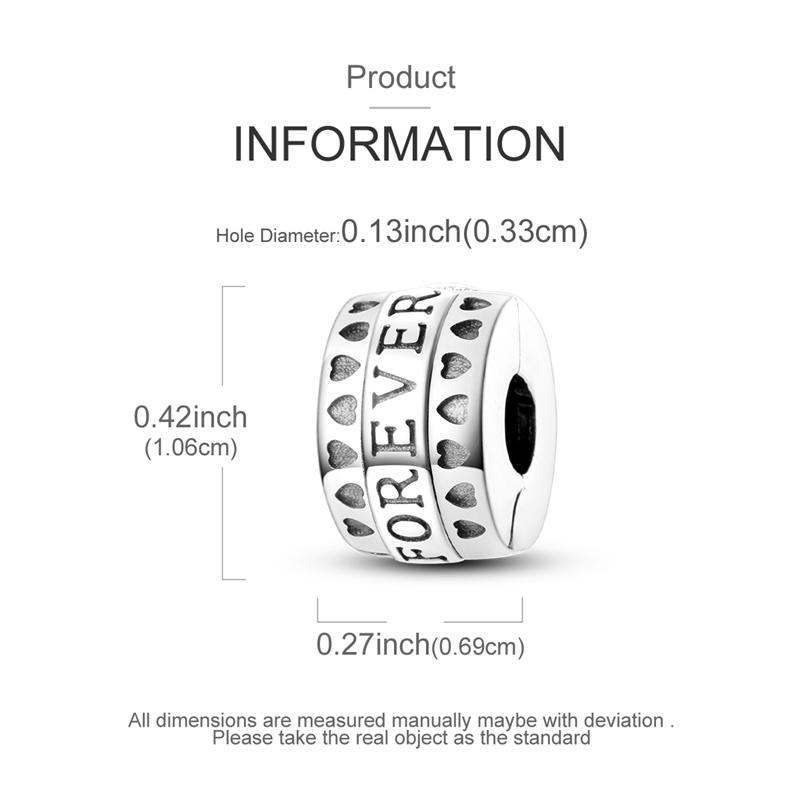 Оригинальные Шармы Бусины Медные Клипсы Шармы Циркон Силиконовые Разделительные Бусины Подходят для Оригинального Браслета DIY Шарм Женские Украшения