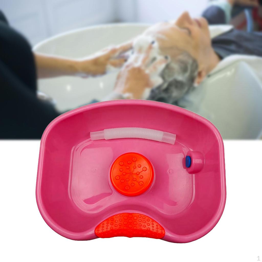 Bedside Shampoo Basin Hair Washing Wash In Bed Sink Tray with Hose for Living Room